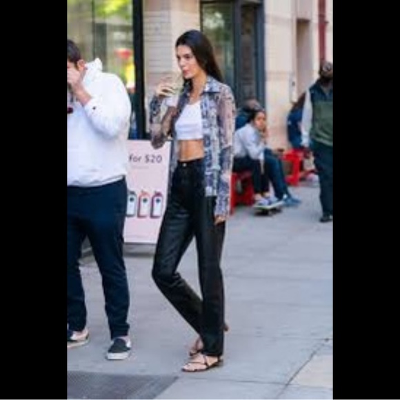 Rag & Bone Cindy Tie leather wrap sandals laced up black  6 36 - Picture 3 of 16